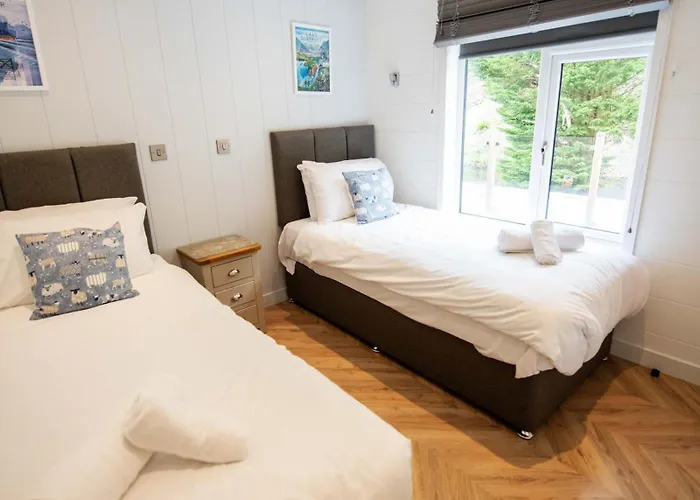 Chalé Great Gable Riverside Luxury *